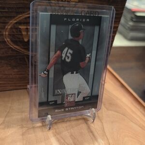 2008 Donruss Elite Mike "Giancarlo" Stanton Rookie Card Marlins Yankees